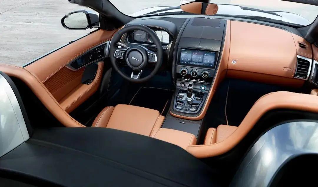 捷豹jaguarf-typecoupe3.0t跑车,捷豹f-typeInControlOS2.0系统