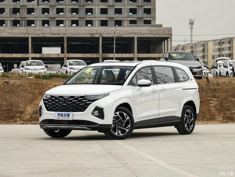 探店北京现代库斯巧虎家用大型mpv,库斯途北京现代