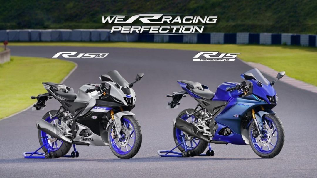 2023款雅马哈r125,yamahar15紫色