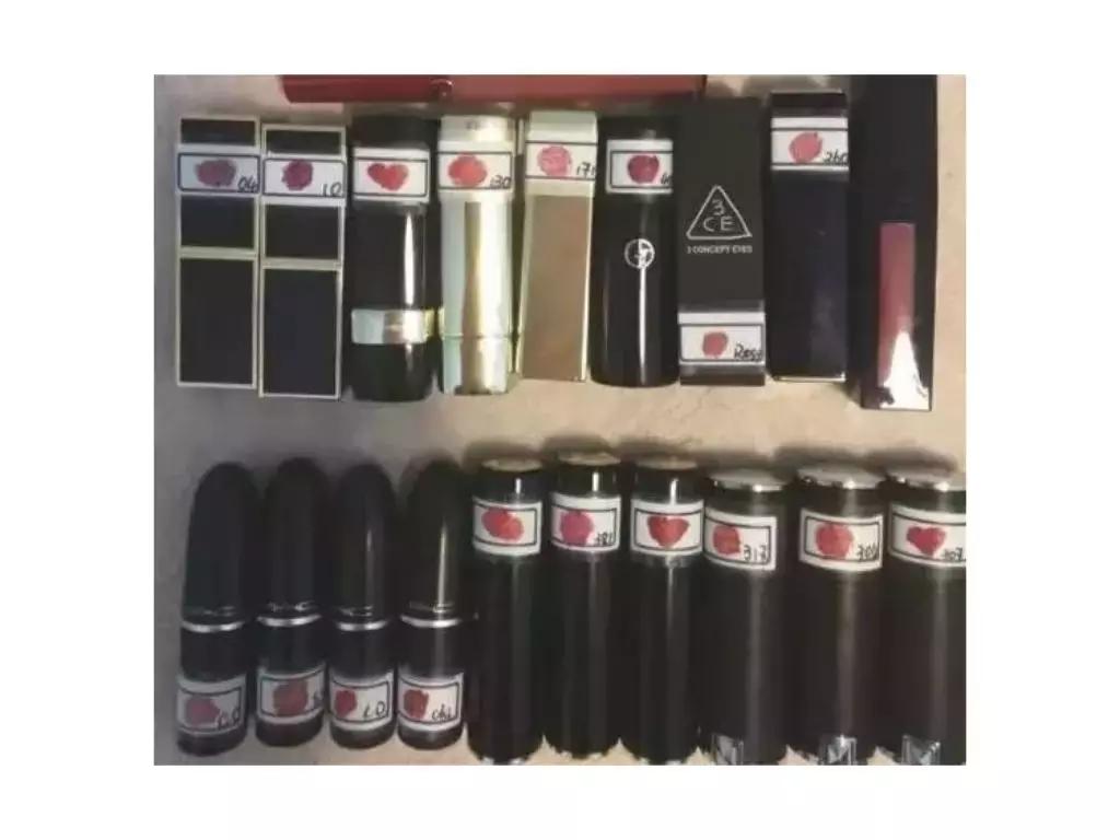 最简单的口红涂法无白胶,所有口红都适用的口红涂法