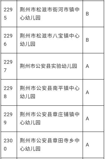 荆州开发区联合街道中心幼儿园,荆州市新增公立幼儿园