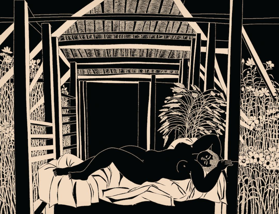 冷冰川水墨作品欣赏,冷冰川墨刻完整视频