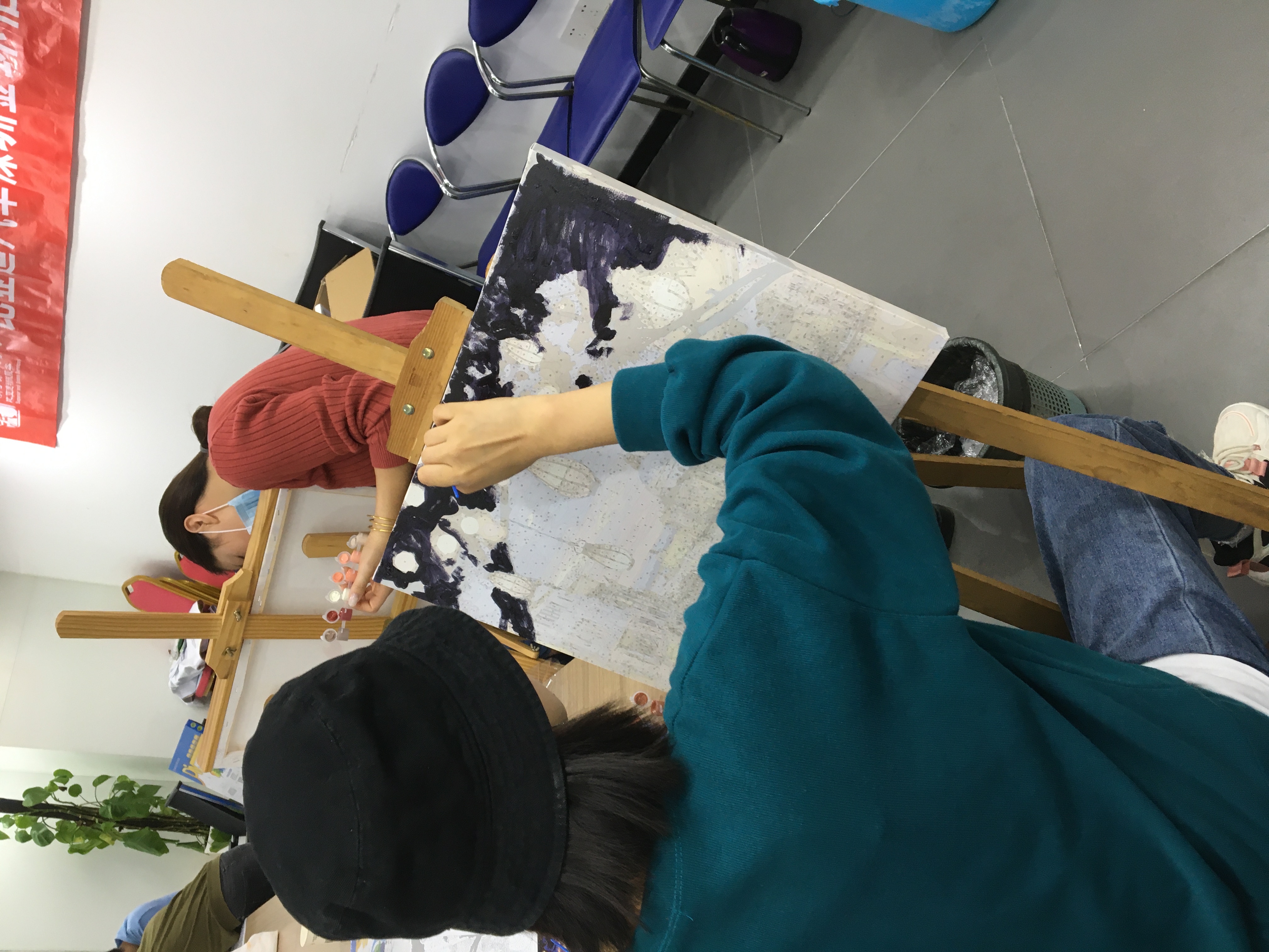 又简单又真实的油画,人生第一次绘画作品