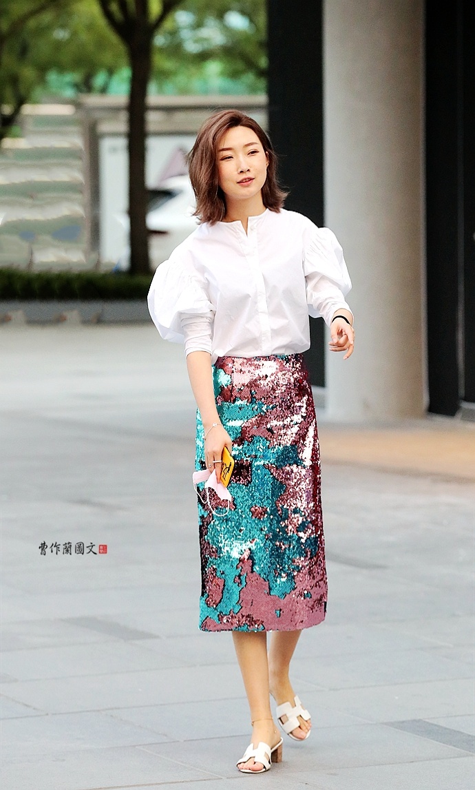 街拍网红泡泡女神,街拍泡泡女神全集