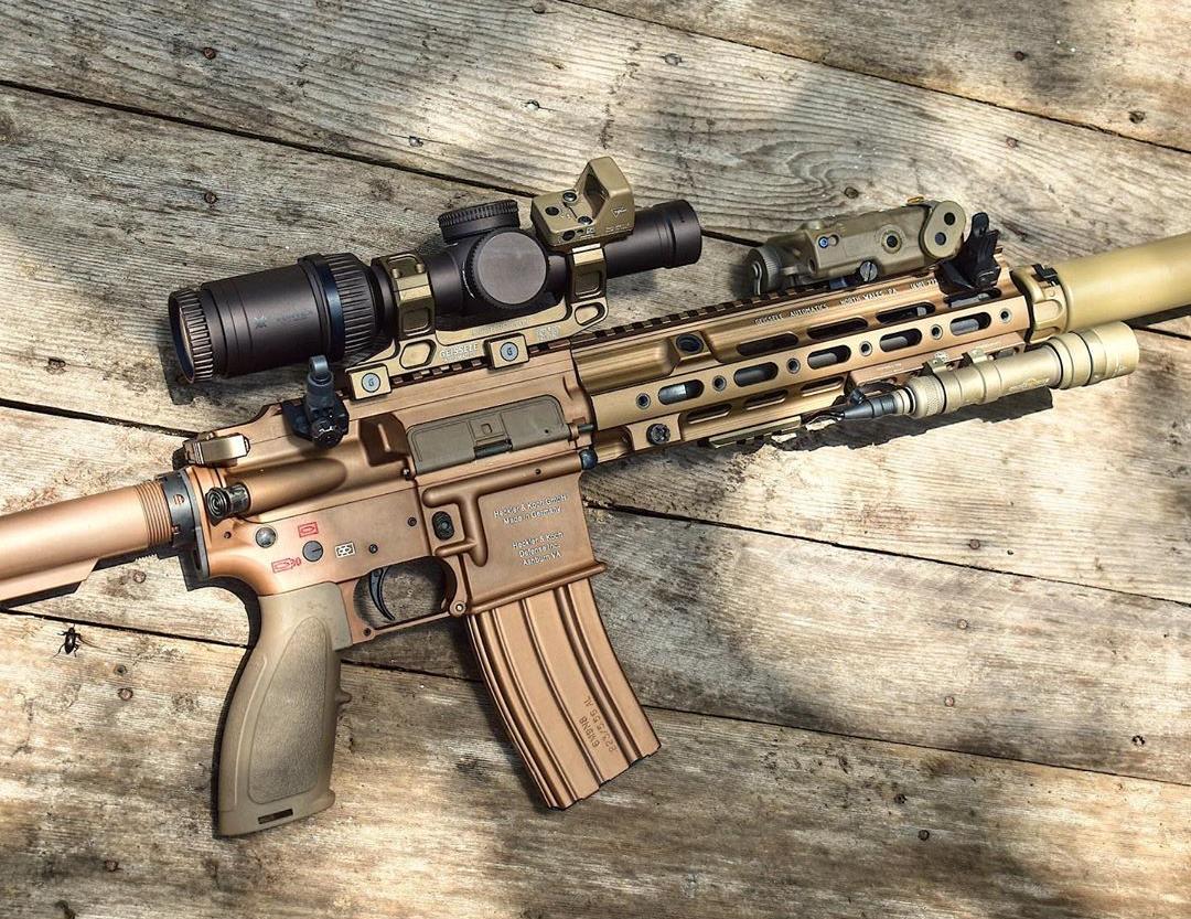 美军hk416和mk18,美军为什么喜欢用hk416