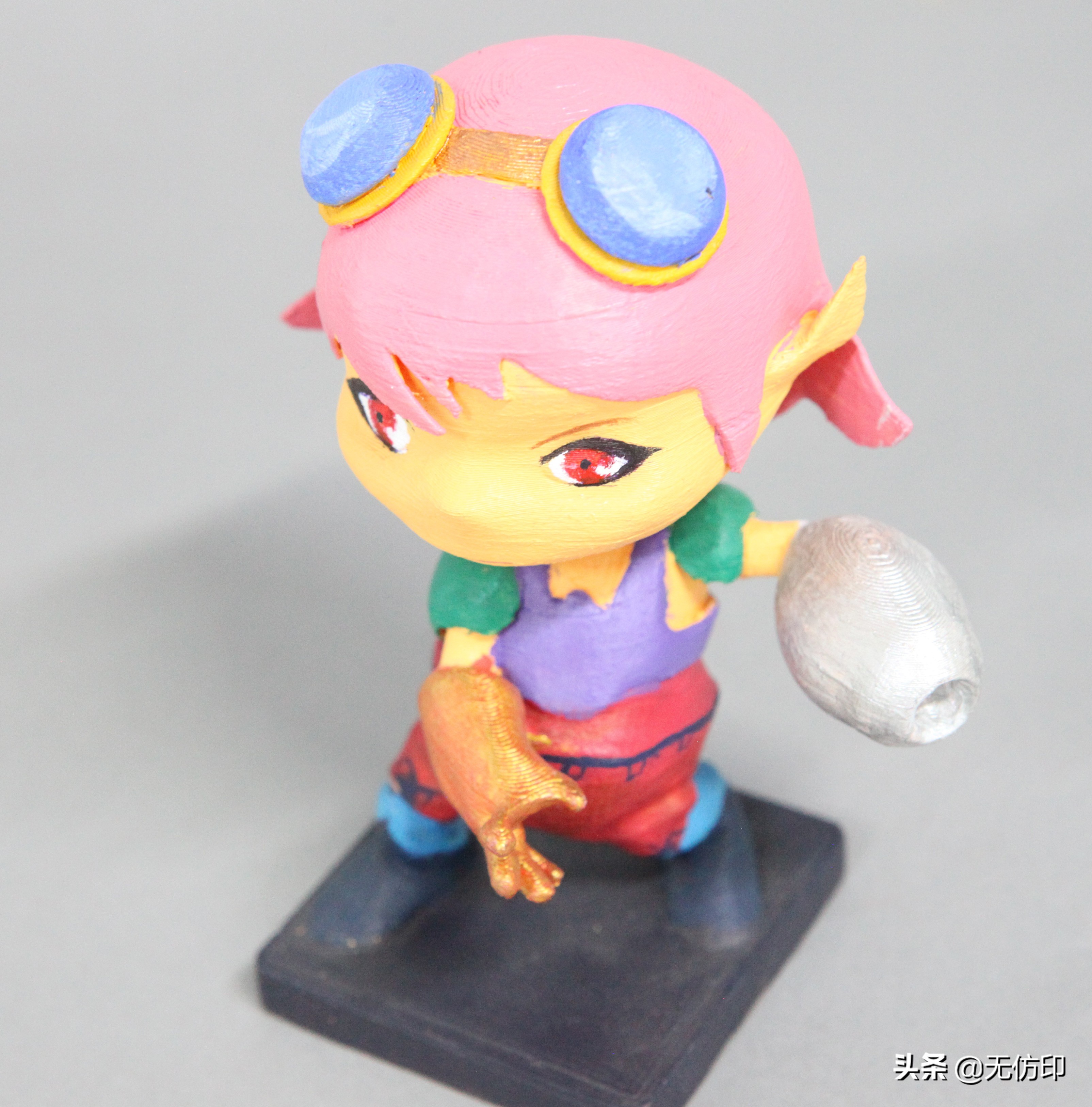 3d打印的手办断了用什么胶水,粘土手办英雄联盟