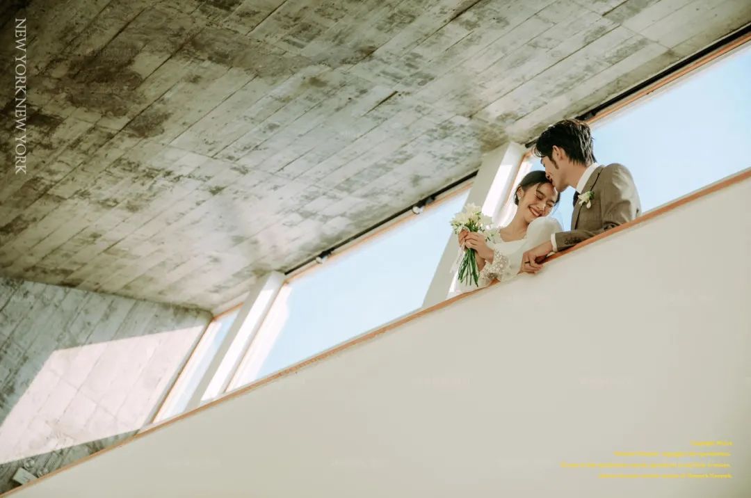 工业风婚纱照,极简冷淡风婚纱照