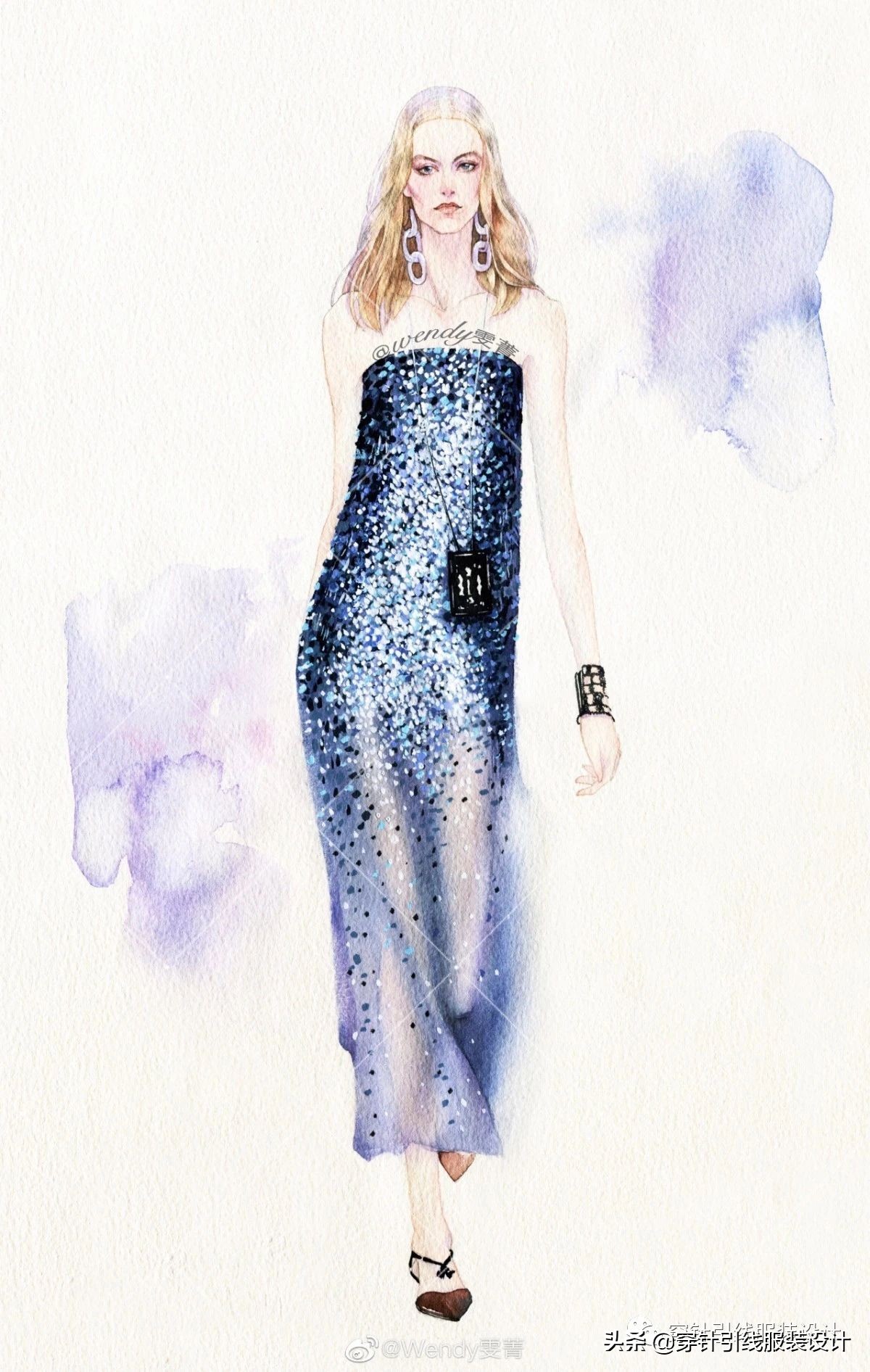 效果图手绘服装,效果图大全70-80平三室