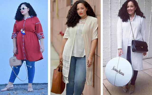 超级大胖子温柔穿搭,胖子显高显瘦的穿搭