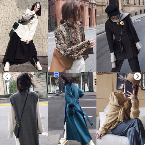 潮流衣服店铺推荐不撞衫,不会撞衫秋季女装的店铺推荐