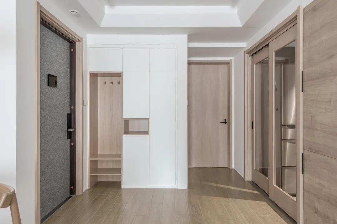 中式风格的精装房改轻奢,精装房微改极简原木风