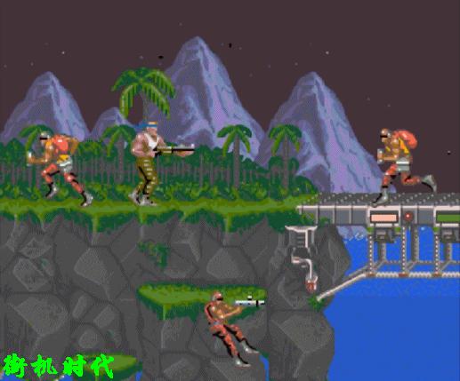 80后的回忆红白机魂斗罗,小时候玩红白游戏机的经历