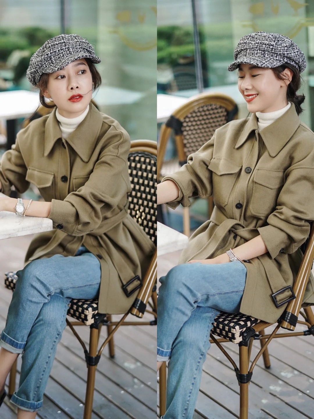 好看大气知性女性冬季服装,冬季穿衣服怎么搭配才好看女图片