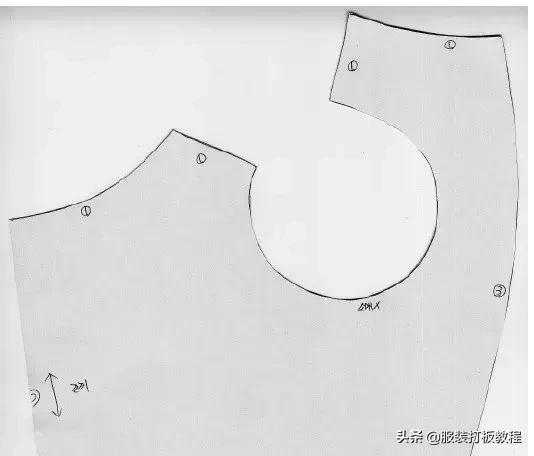 狗狗衣裁剪图纸,狗狗四脚衣服裁剪公式