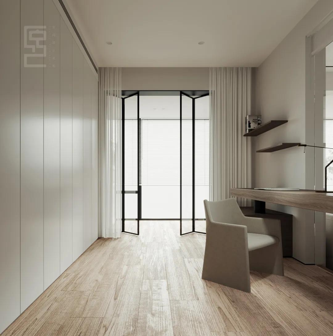 便宜又好看的屏风隔断现代轻奢,现代简约风实木隔断屏风效果