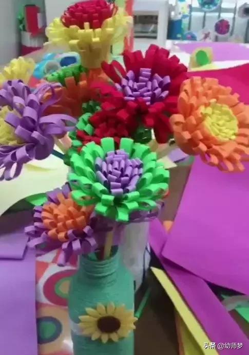 母亲节送给妈妈什么礼物手工花束,母亲节给妈妈做的礼物手工卡纸