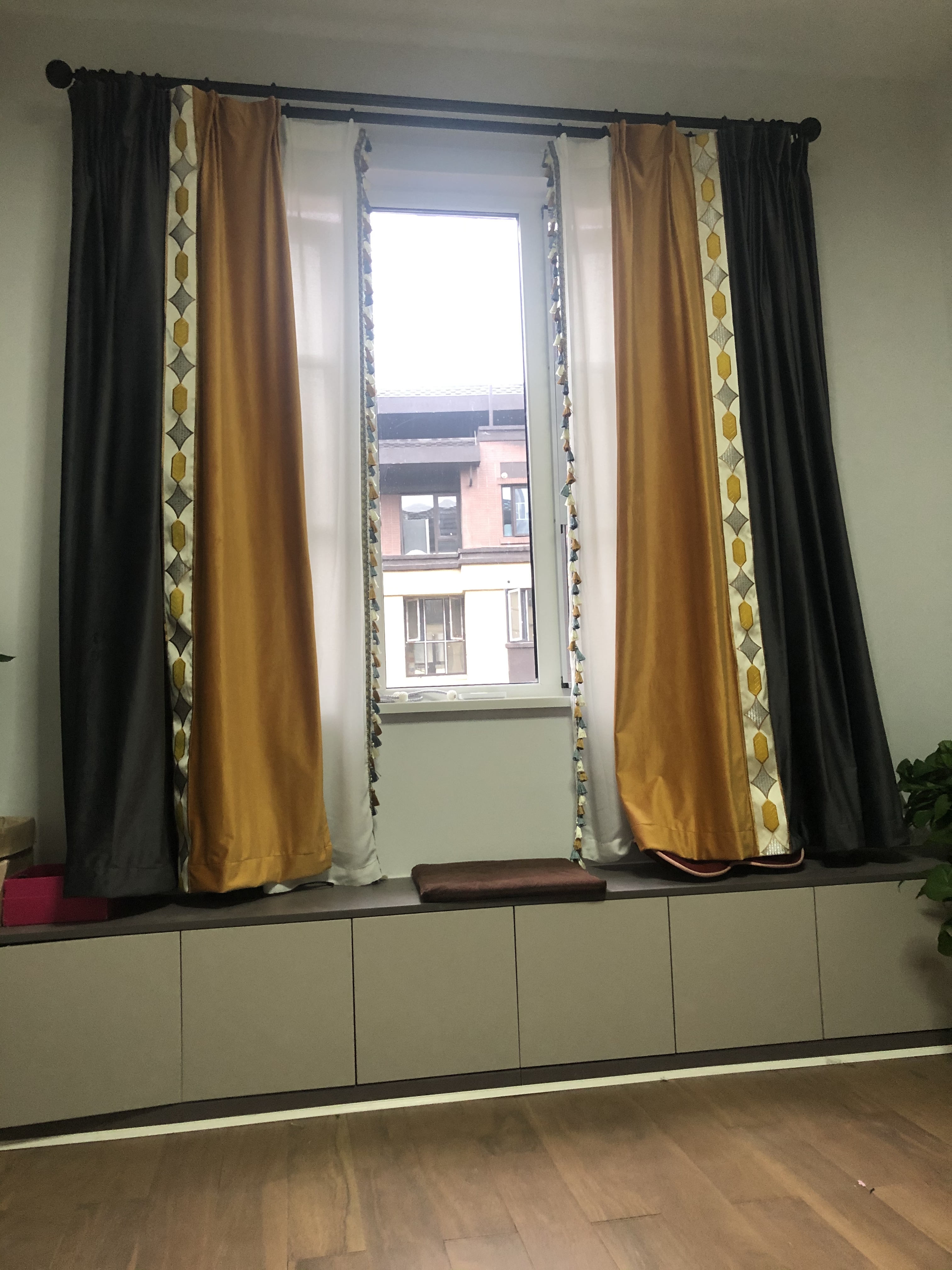 金地三千府别墅装修庭院实景,金地三千府装修设计案例效果图