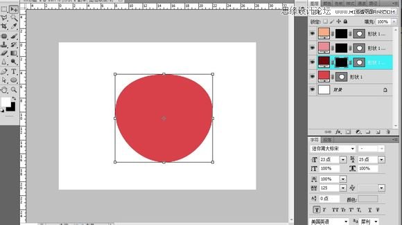 ps绘制素描苹果教程,photoshop苹果logo制作