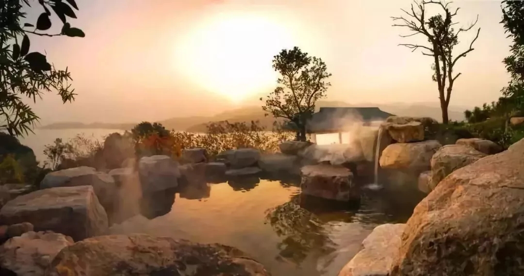 天目湖涵田半山温泉视频,天目湖涵田半山温泉有多少汤池