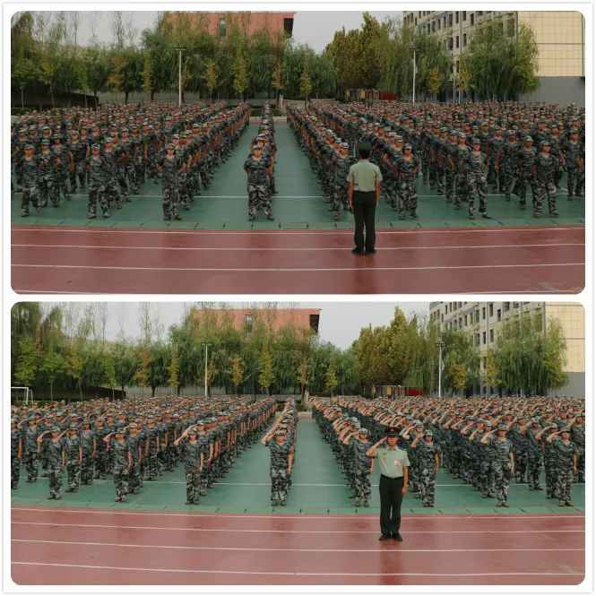 邯郸弘济学校军训初一,邯郸弘济学校军训回放
