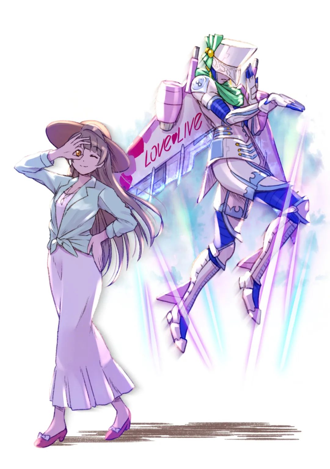 LL与JOJO的奇妙联动初代上篇：别人是C位曲，海爷替身名与众不同