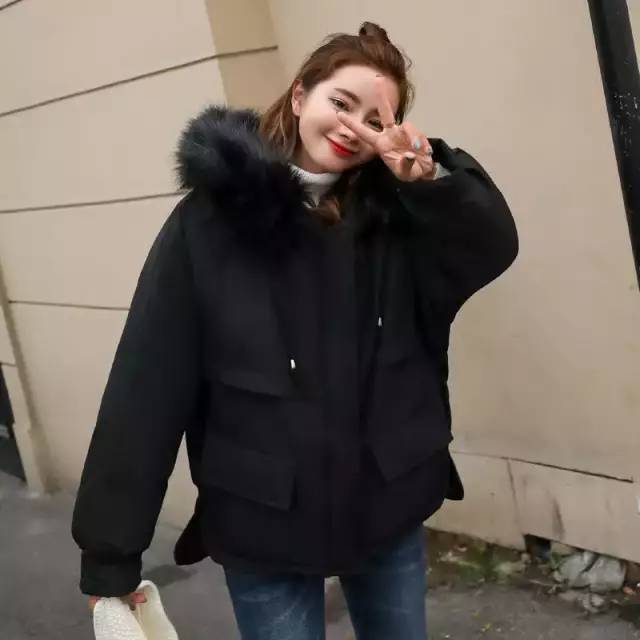 东大门连帽棉服,东大门棉服新款