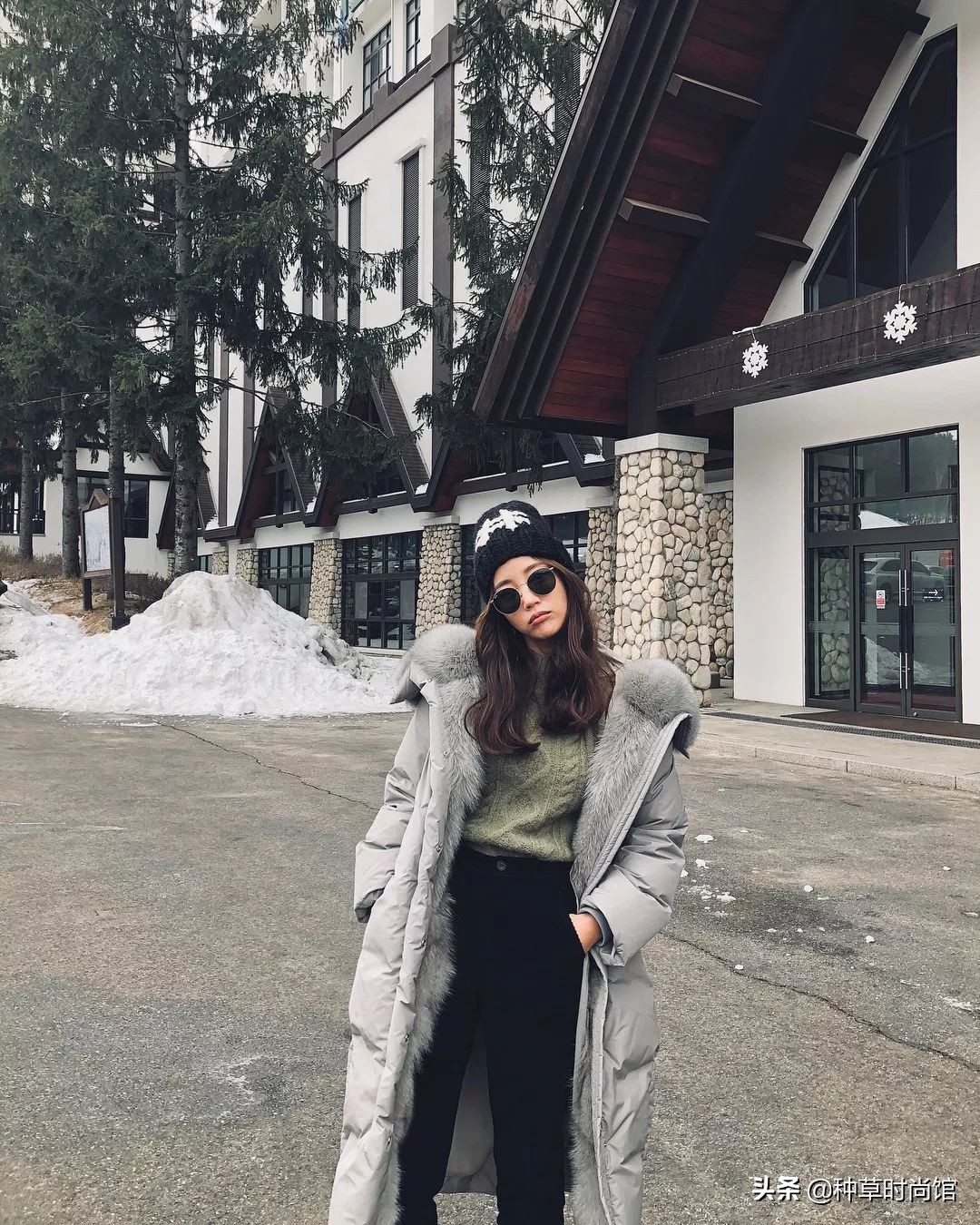 羽绒服裙子洋气,羽绒服裙子穿搭女高级感