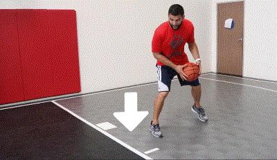 背身停球射门,背身十字进攻