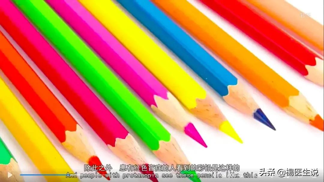色盲眼中的世界,黄绿色盲患者眼中的世界