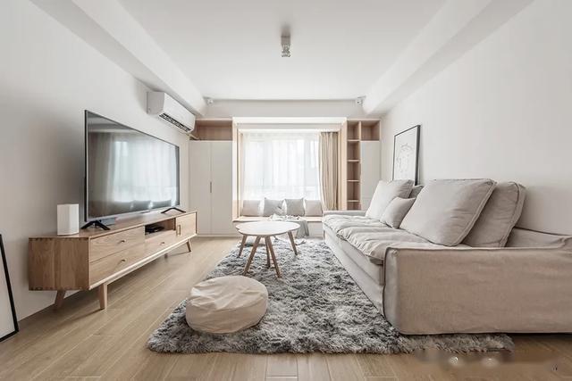 原木风吊顶效果图客厅简约,简约原木风