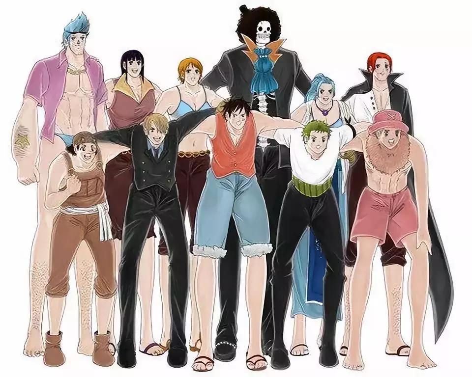 当海贼王变成现实,当海贼王里面男性角色变成美女