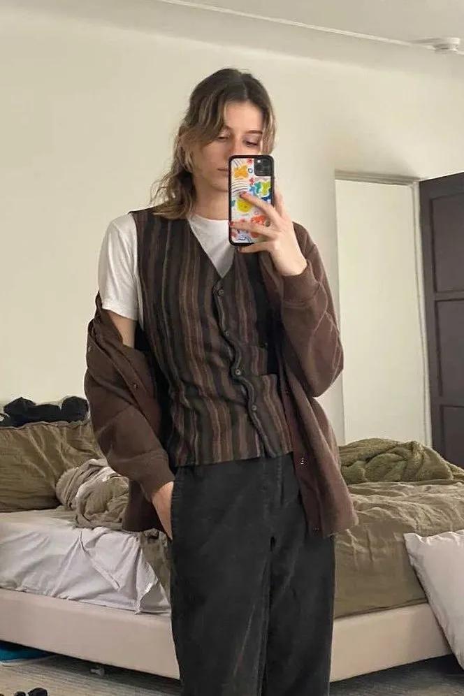 Jennie的马甲原来是学Kate Moss啊