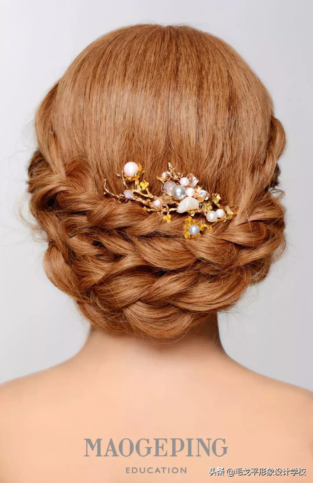 简单高贵晚宴发型步骤,时尚晚宴发型教程