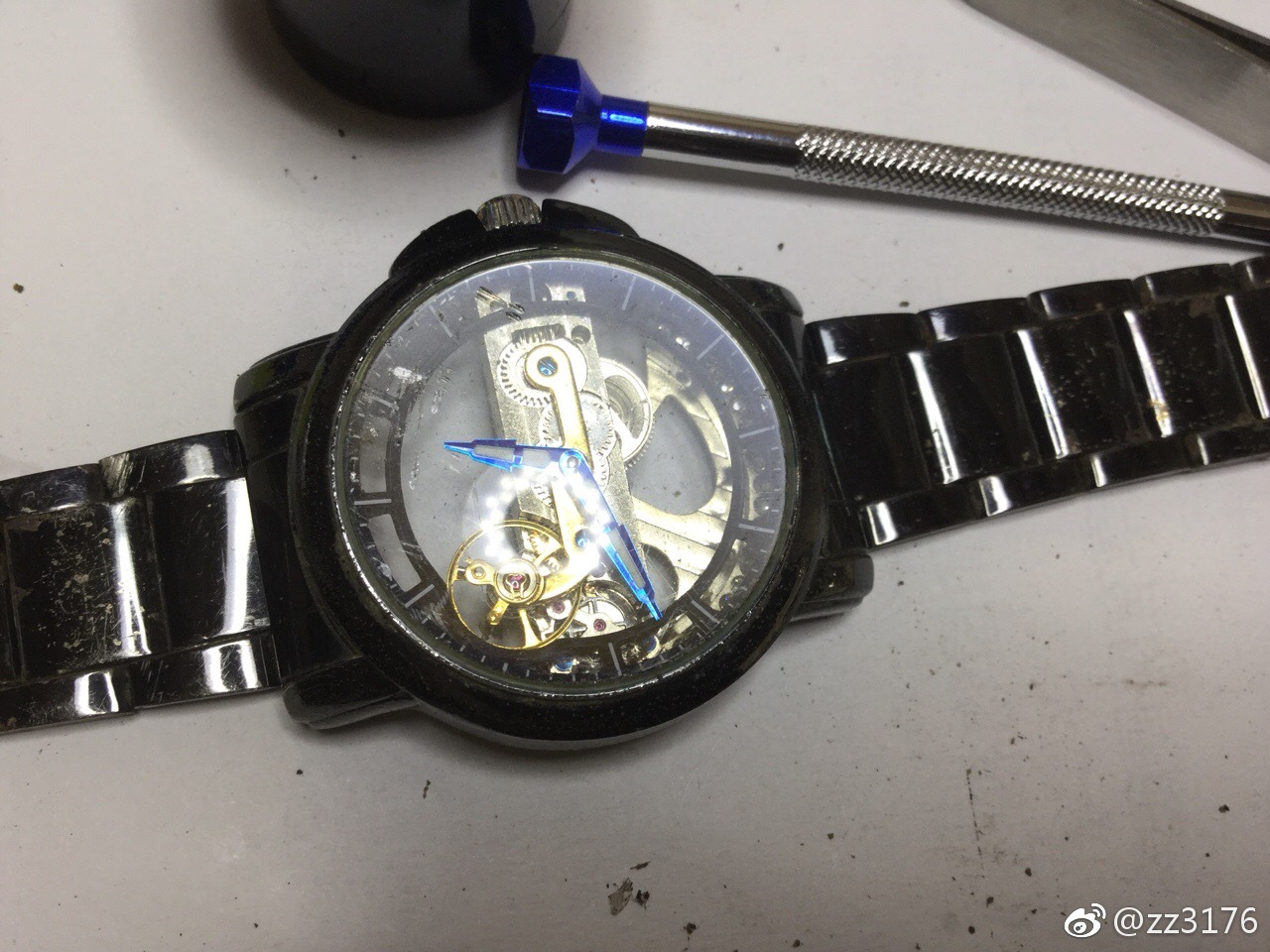 维修保养陀飞轮手表,维修名贵破损手表