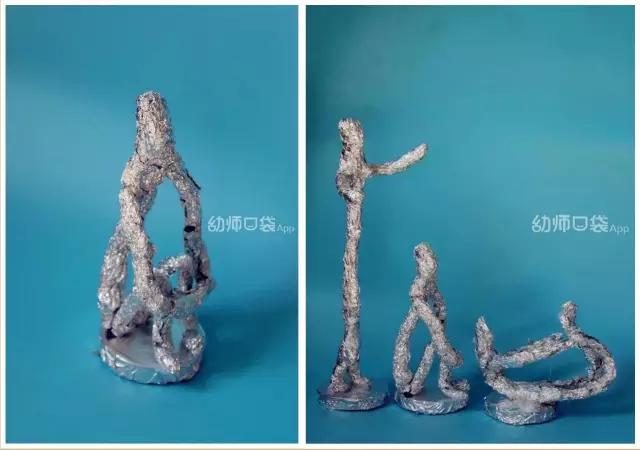 给孩子玩锡箔纸,亲子锡箔纸