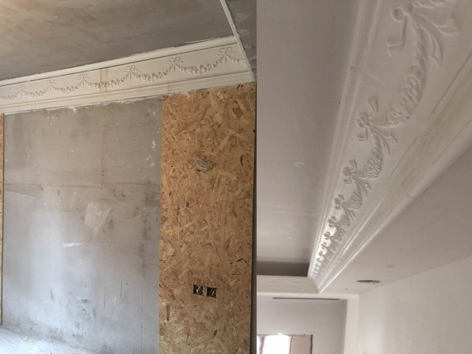 高迪愙实景|护墙板+石膏线，没有软装也超美！