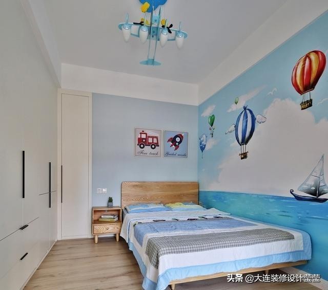 老师的家是这样的，温馨的四口之家，大连璞石墅北欧风装修解析