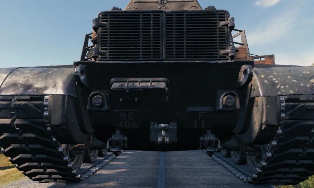 冷战最前线的魅影巨星，T110E4“冲撞少校”3D风格出击