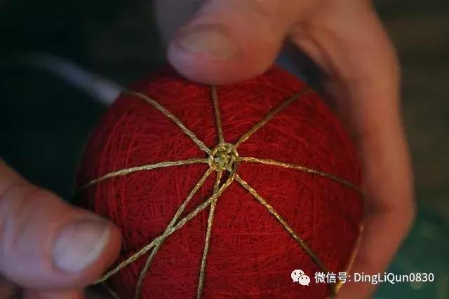 刺绣手鞠球制作步骤,绣手鞠球的正确方法