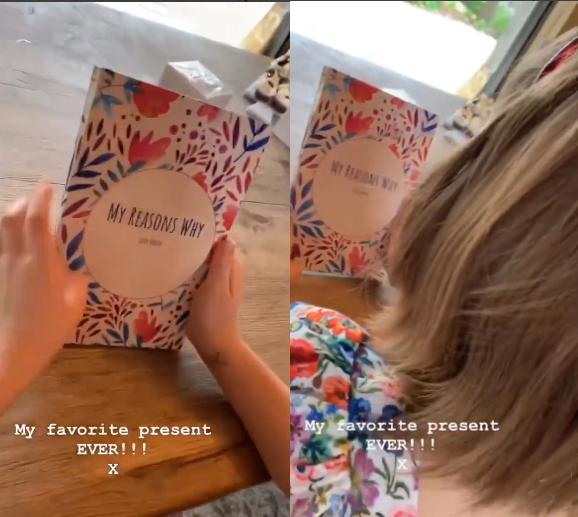 英国母亲节小七订制了一本书送给妈妈这样的小甜心谁不爱