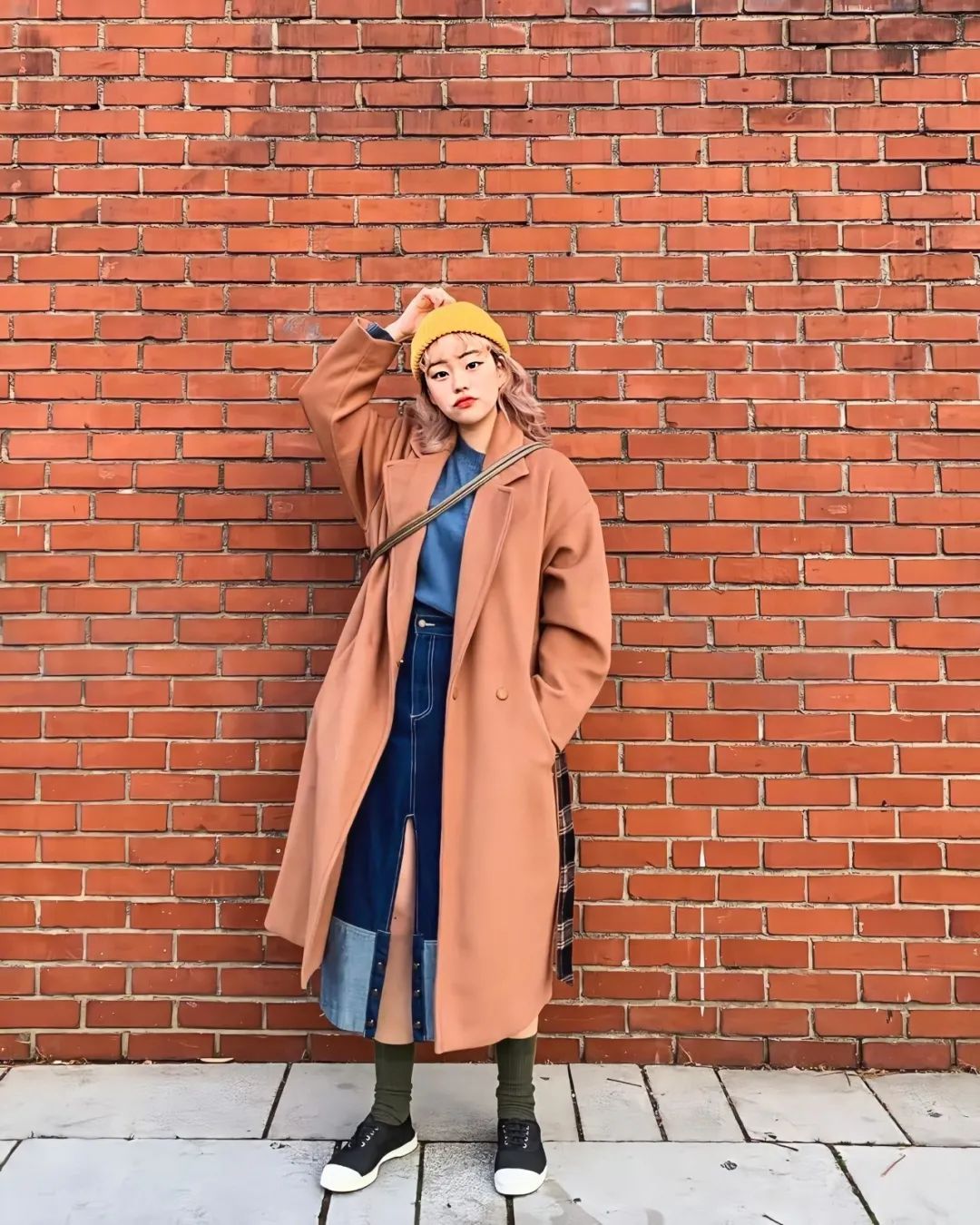 长靴子穿搭女秋冬小个子,卡其色长靴子搭配秋冬小个子