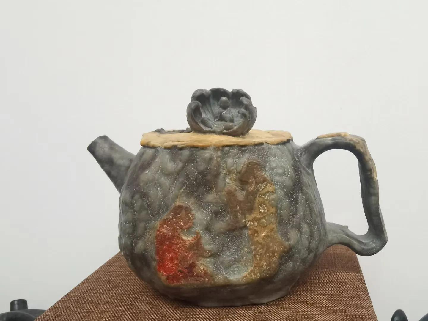 200多块钱的冰碛岩茶壶,品鉴茶壶