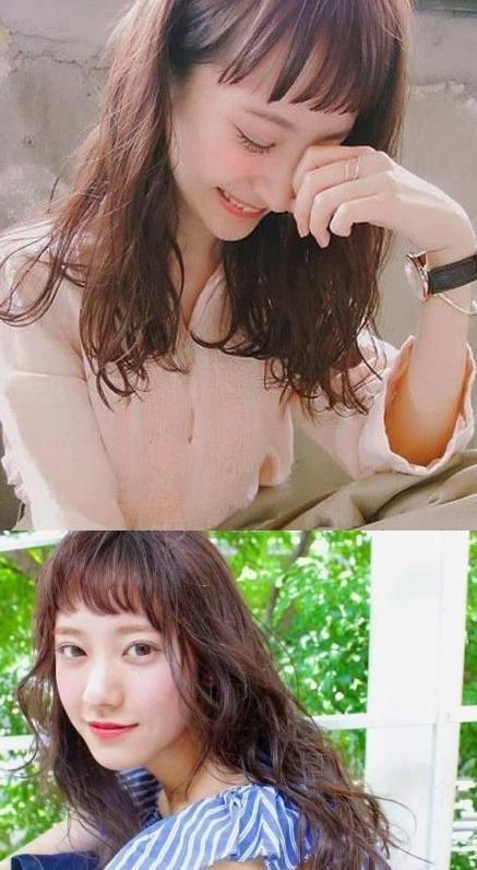 郭采洁刘海造型,郭采洁眉上刘海