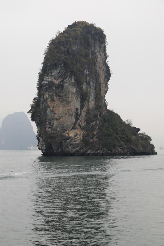 这里虽然风景如画人们生活的却很凄惨没日没夜的追着大船讨生活
