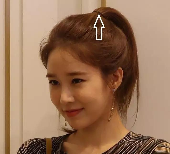 扎马尾后脑勺扁平简单,扎马尾前面扁平怎么弄