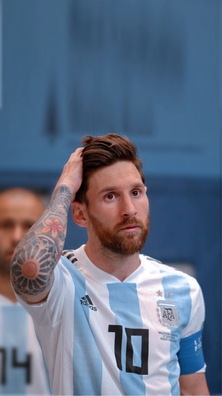 梅西1080p超清电脑壁纸,梅西伯纳乌晒球衣手机壁纸