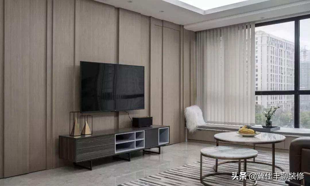 隐形门电视背景墙瓷砖效果图,电视背景墙隐形门做多高