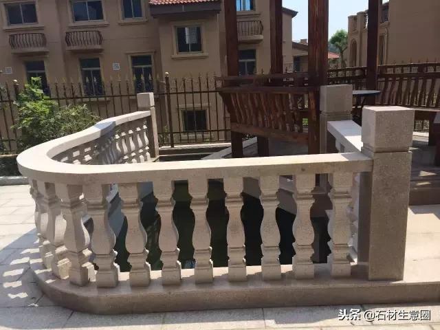 100种石材栏杆图片大全,汉白玉石柱栏杆多少钱一米