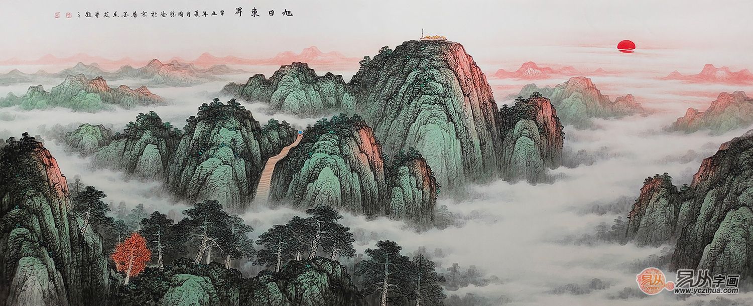 这四款家居装饰画挂家越看越好看,客厅墙壁装饰画高级感