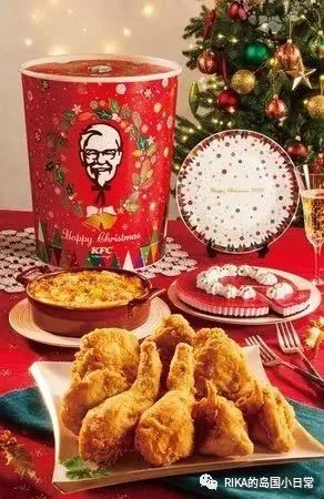 圣诞节日本人吃肯德基,日本圣诞kfc